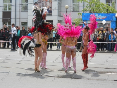 Карнавал в Иркутске на День Города