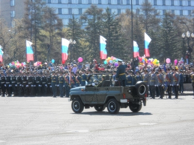 Иркутск. 9 мая 2011 год
