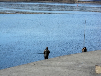 Рыбаки на Ангаре