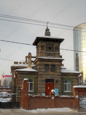 Мусульманская мечеть в Иркутске 